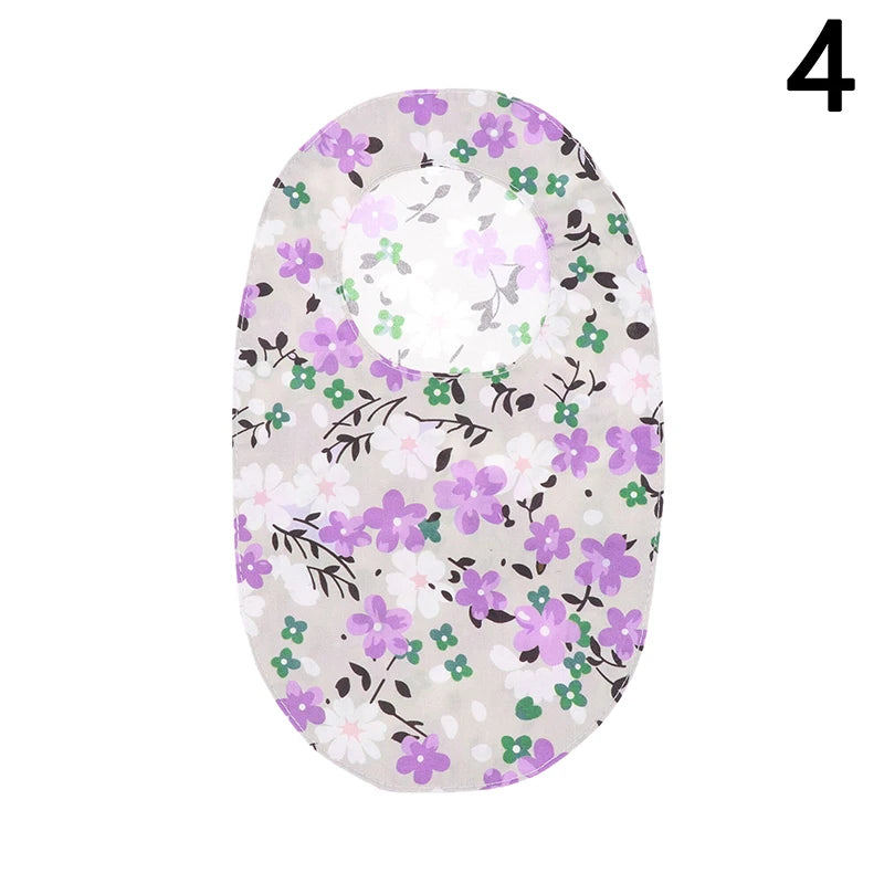Printed Pattern Stoma Protector Ostomy Bag Covers Colostomy Cover Ostomy Supplies Washable Wear Universal Stoma Care Accessory
