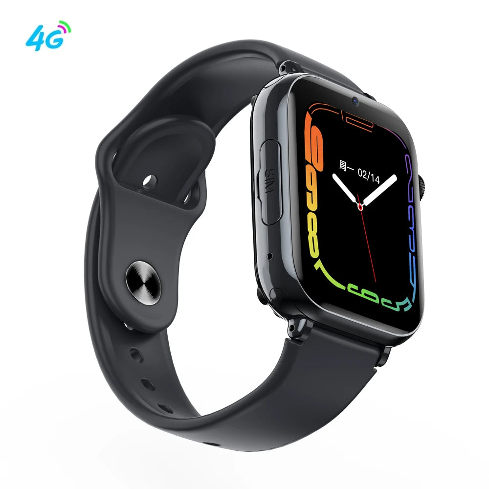 4G SIM Card Smart Watch Kid Smartwatch SOS GPS Location Video Phone Call Watch Children Boy Student Girl Waterproof Smart Watch