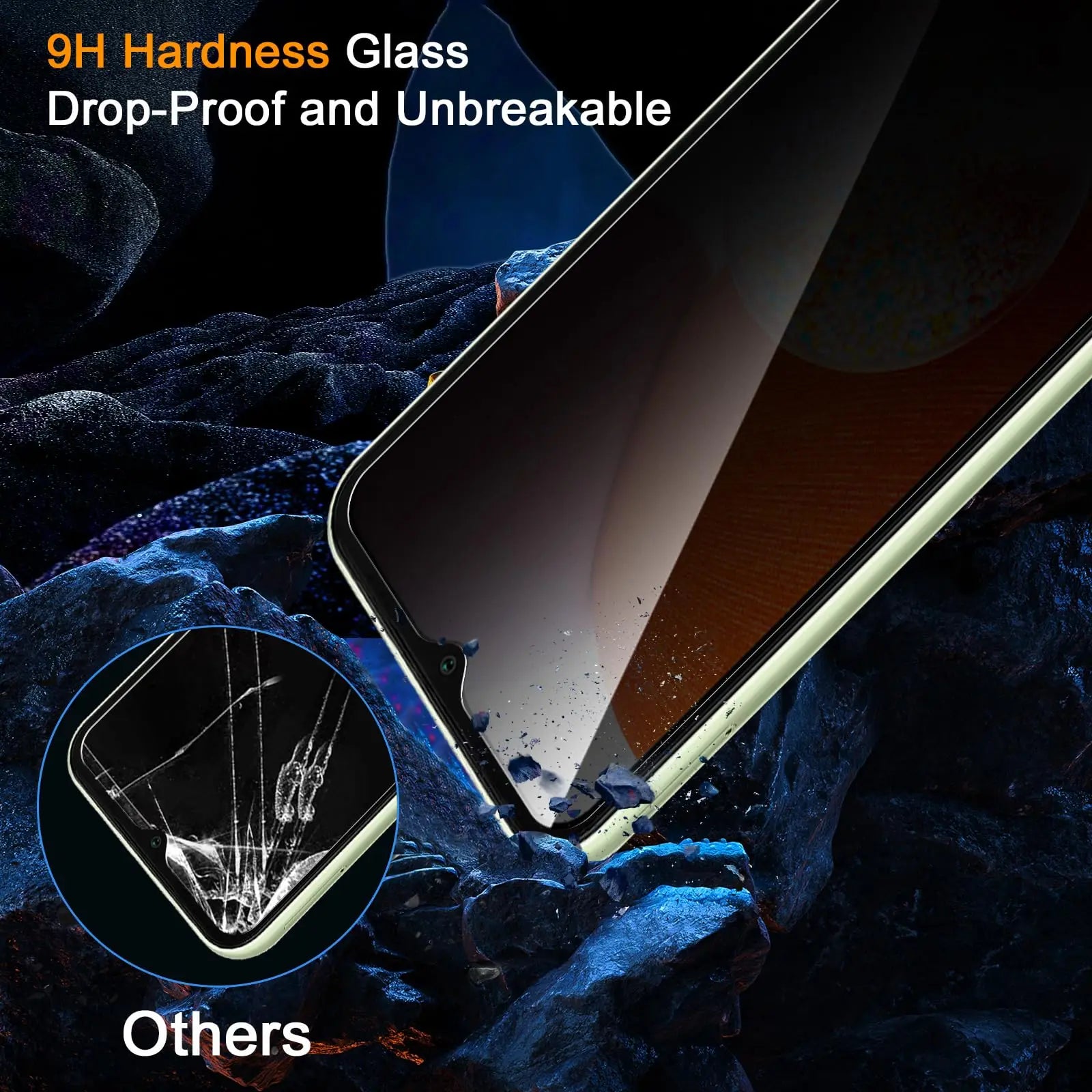 Anti Spy Screen Protector For Samsung Galaxy A14 4G 5G Privacy Tempered Glass 9H Anti Peep Scratch SELECTION High Aluminum