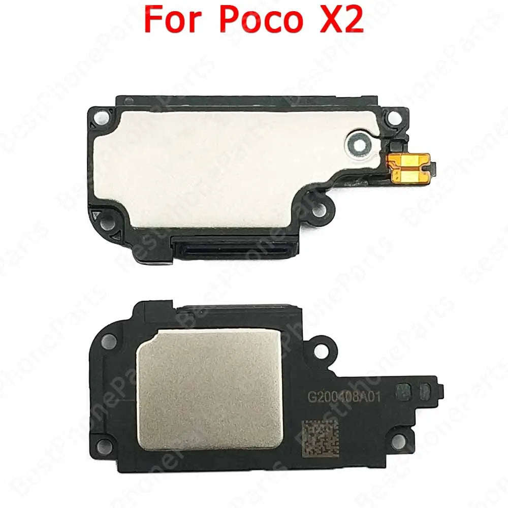 Loudspeaker For Xiaomi Poco X5 X6 Pro 5G X2 X3 NFC X4 GT Loud Speaker Buzzer Ringer Sound Module Replacement Parts