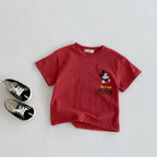 Hot Cartoon Print Baby Boys Clothing Baby Clothes 1 To 7 Years Boy Outdoor Clothes For Children Boy Child T Shirt Top Shirts