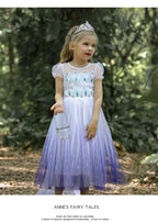Elsa Dress Kids Girl Formal Princess Long Dress Summer Halloween Party Costumes Children's Frozen 2 Clothes for 3-12 Years Old