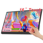 LANLIPU14`15.6`16 inch Portable Monitor FHD 1200P USB-C HDMI External Second Screen for Mac Laptop PC Switch Xbox PS4/5 Xbox
