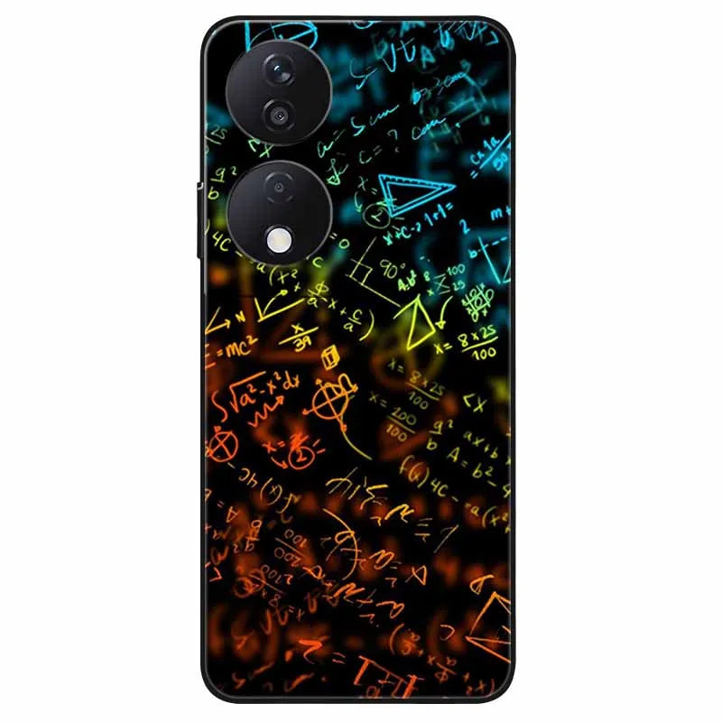 For Honor 90 Smart 5G Case 6.8'' Animal Painted Wolf Lion Silicon Phone Cover For Honor 90 Smart TPU Coques Protect Shell Capa