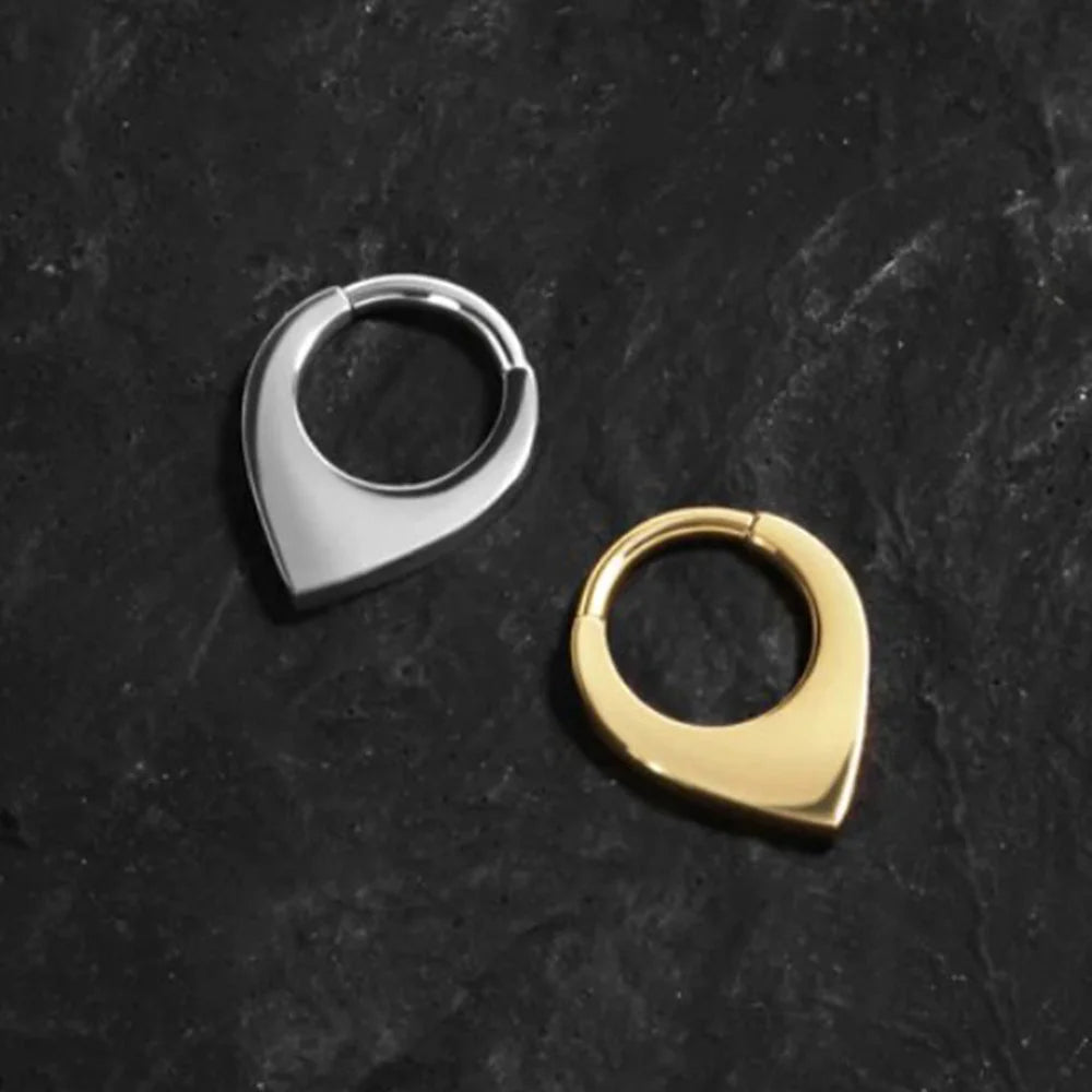 Doearko Nose Rings Tragus Helix Piercing Drop Earring for Women Rook Lobe Cartilage Ear Percing Earring Stainless Steel Jewelry