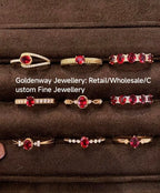 Customized 14K/18K Read Gold Set South Sea Golden Baroque Pearl Jewelry Bespoke Genuine Diamond One Of A Kind High Fine Jewelry