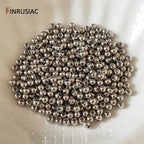 14k/18k real gold plated Round 2/2.5/3/4/5/6mm Spacer Beads For Jewelry making Beads Accessories Findings Wholesale