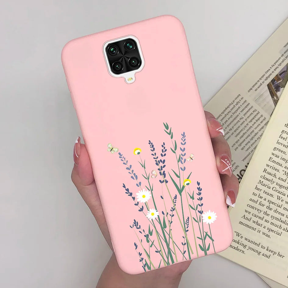 For Xiaomi Redmi Note 9 Pro Max Phone Case Matte Cute Girl Avocado Soft Silicone Cover For Xiaomi Redmi Note 9 Pro Max 9S Bumper