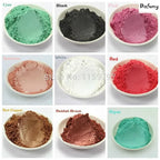 20g Sample Pack Natural Mineral Mica Powder 120+ Colors for DIY Nail Art Soap Candle Dye Makeup Eyeshadow Epoxy Resin Craft
