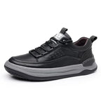Trendy Men's Casual Shoes Simple Men's Retro Genuine Leather Shoes Elegant Formal  Commuter Work Shoes Free Delivery Loafers