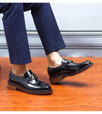 2024 New Shoes For Men Loafers Mens Dress Shoes Leather Shoes Man Male Genuine Leather Social Shoes