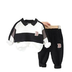 Boys Clothes 2pcs/Sets Children's Letter Top and Pants Suit for 0-5Year old Boys Spring And Autumn Casual Set Fashion Outdoor