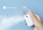 30ML Mini Facial Steamer Personal Nano Sprayer USB Nebulizer Humidifier Moisturizing Hydrating Women Beauty Skin Care Tool