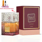 100ml  Arab Perfumes Khamrah Long-lasting Sandalwood and Pine Scent Cologne Men's Luxury Perfume Gift