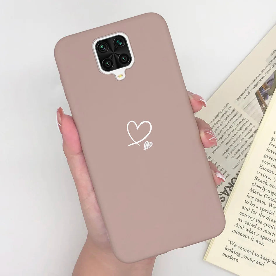 For Xiaomi Redmi Note 9 Pro Max Phone Case Matte Cute Girl Avocado Soft Silicone Cover For Xiaomi Redmi Note 9 Pro Max 9S Bumper