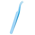 1Pc Lash Tweezers Eyelash Extensions Makeup Tools Stainless Steel Eyebrow Eyelash Tweezers Professional Lash Applicator Tool