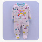 Baby Boy Girl Clothes Newborn Infant Baby Romper 100% Cotton Long-Sleeve Style Toddler Kids Jumpsuit Children's Pajamas