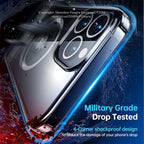 Magnetic Stand Phone Case for iPhone 17 16 15 14 Pro Max Plus 12 13 Mini 11 Mobile Cases with Kickstand Shockproof  Back Cover