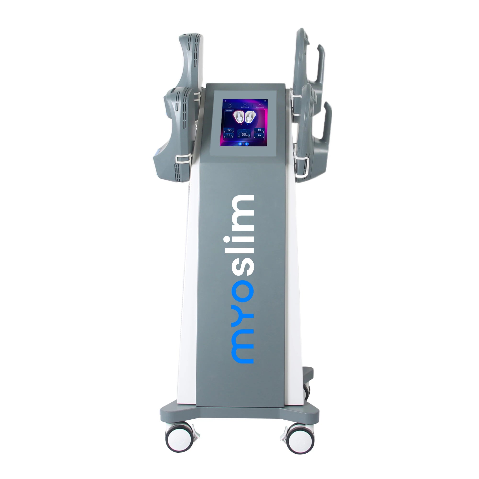 Myoslim NEO RF HIEMT Body Sculpt Machine Eletric Muscle Stimulator Vibration Weight Loss Slimming Muscle Grow 6500W