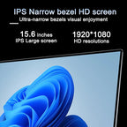 New 15.6 " Laptop Intel Core i9-9880H 32GB RAM 2TB SSD Ultra Slim Gaming Laptop 1920*1080 Windows 11 Office Study Home Use