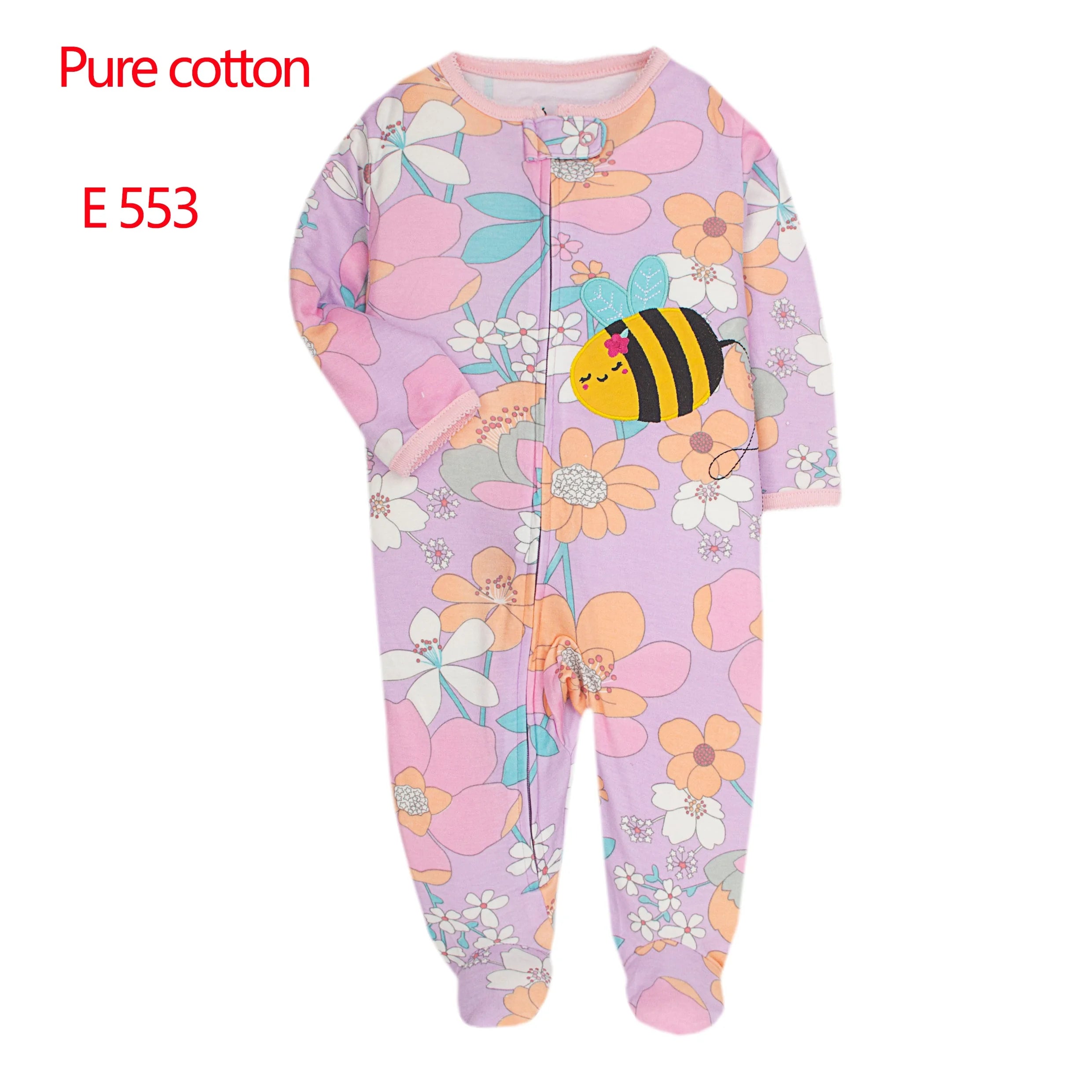 Baby Boy Girl Clothes Newborn Infant Baby Romper 100% Cotton Long-Sleeve Style Toddler Kids Jumpsuit Children's Pajamas