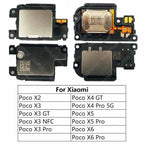 Loudspeaker For Xiaomi Poco X5 X6 Pro 5G X2 X3 NFC X4 GT Loud Speaker Buzzer Ringer Sound Module Replacement Parts