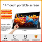 LANLIPU14`15.6`16 inch Portable Monitor FHD 1200P USB-C HDMI External Second Screen for Mac Laptop PC Switch Xbox PS4/5 Xbox