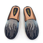 Venus Chan Elegant Flat Shoes for Woman Fashion Comfortable Party Slippers 2024 Latest Design Nigeria Gold Color Half Shoes