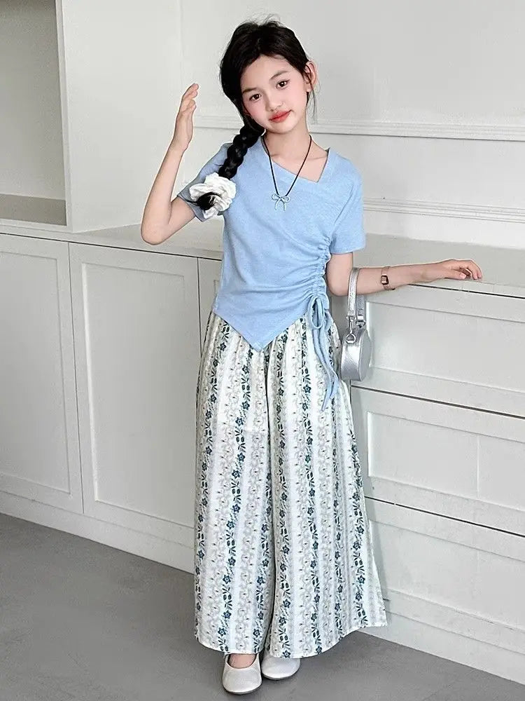 Children Clothes From 7 To 14 Years Children's Clothing Girl Setup 2025 Top Set Girls Party 12 Year Old Teens Sets for Children