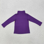 Wholesale Children Long Sleeves Mardi Gras Infant Kids Zipper Tee T-shirts Baby Boy Shirt Toddler Lapel Cotton Pullover Top