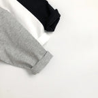 New Kids Cotton Long Sleeve T-Shirt Top 2-7Y Boys Girls Loose Basic Shirt Korean Children's Clothes 2025 Soft Undershirt Outfit