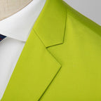 New Men Pure Color Formal Business Social Office Suit Slim Fit Jacket Male Wedding Dance Party Tuxedo Dress Simple Blazers Homme