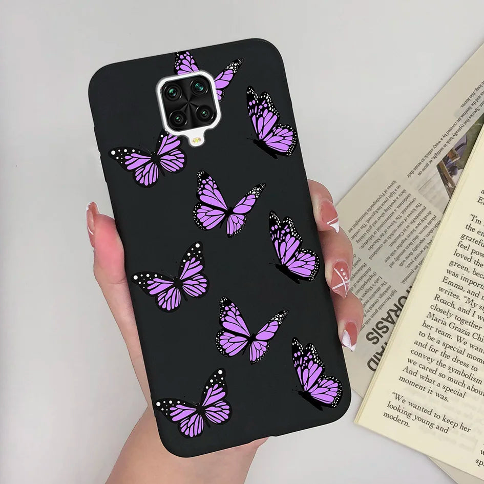 For Xiaomi Redmi Note 9 Pro Max Phone Case Matte Cute Girl Avocado Soft Silicone Cover For Xiaomi Redmi Note 9 Pro Max 9S Bumper