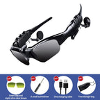 2026 Smart Sunglasses Photo Sense Camera Bluetooth Music Call Intelligent Recording Waterproof Glasses Outdoor Sports Cycling