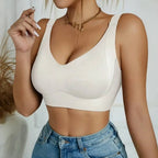 2PCS Large Size Minimizer Bras for Women Lift Support Wire-Free Seamless Comfort Make Large Bust Look Smaller & Anti-Sagging