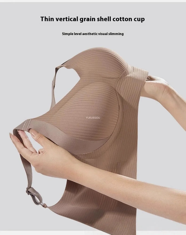2PCS Large Size Minimizer Bras for Women Lift Support Wire-Free Seamless Comfort Make Large Bust Look Smaller & Anti-Sagging