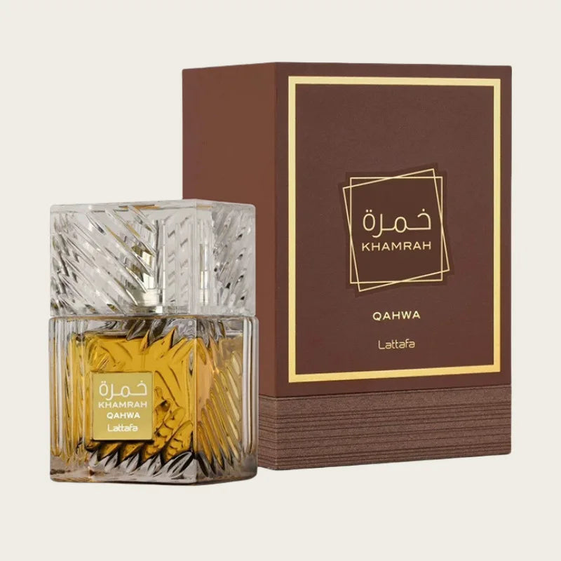 100ml  Arab Perfumes Khamrah Long-lasting Sandalwood and Pine Scent Cologne Men's Luxury Perfume Gift