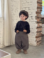 New Kids Cotton Long Sleeve T-Shirt Top 2-7Y Boys Girls Loose Basic Shirt Korean Children's Clothes 2025 Soft Undershirt Outfit