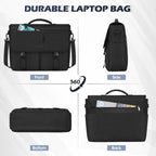 Laptop Briefcases for Men 15.6 Inch Laptop Bag Water resistant Computer Bag Lightweight Shoulder Satchel Bags