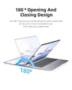 NEW Arrival Intel Core i7-8650U Slim Laptop 14.1 Inch Windows 11 Pro 12GB RAM 512GB 1TB SSD Office Study Computer PC Notebook