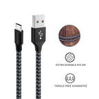 Android Data Cable Fast Charging Cable for Older Phones with Trapezoidal Port Charger Cable Dual-Engine Micro USB Suitable for Huawei Xiaomi Vivo Meizu Honor Oppo Android Car Fast Charging Cable 1m
