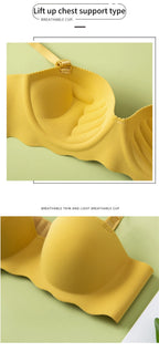 Sleek Supportive Design Children Girls Seamless Bras No Underwire Padded for Small Busts Comfort and Breathable for Active Wear