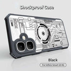 Shockproof Phone Casing For infinix Smart 10 9 8 7 6 5 4 HD 10 8 7 6 Plus Pro Fall prevention ultra thin hard Cover H01-H05