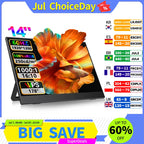 14" Full HD Portable Monitor 100%SRGB 16:10 for Suitable for laptop expansion dual screen solution for Enhanced Productivity