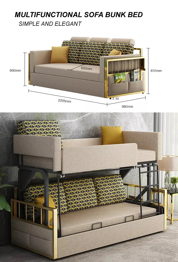 Modern Sofa Bed For Kids Children Bedroom Furniture Bunk Beds