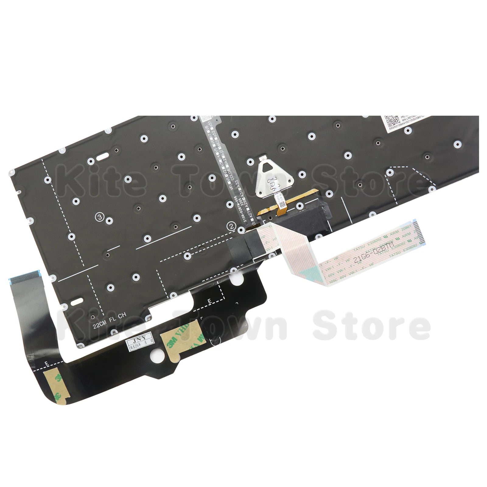 New US Layout Laptop Keyboard for Lenovo Thinkpad T14s Gen3 T14s Gen4 E14 Gen5 Backlit Black Without Frame With TrackPoint