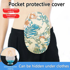 Printed Pattern Stoma Protector Ostomy Bag Covers Colostomy Cover Ostomy Supplies Washable Wear Universal Stoma Care Accessory