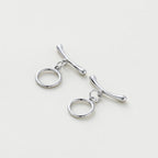 2-6Sets 14K/18K Gold Plated Brass OT Clasp Toggle Clasps Connector for DIY Bracelet Necklace Jewelry Making Findings Accessories