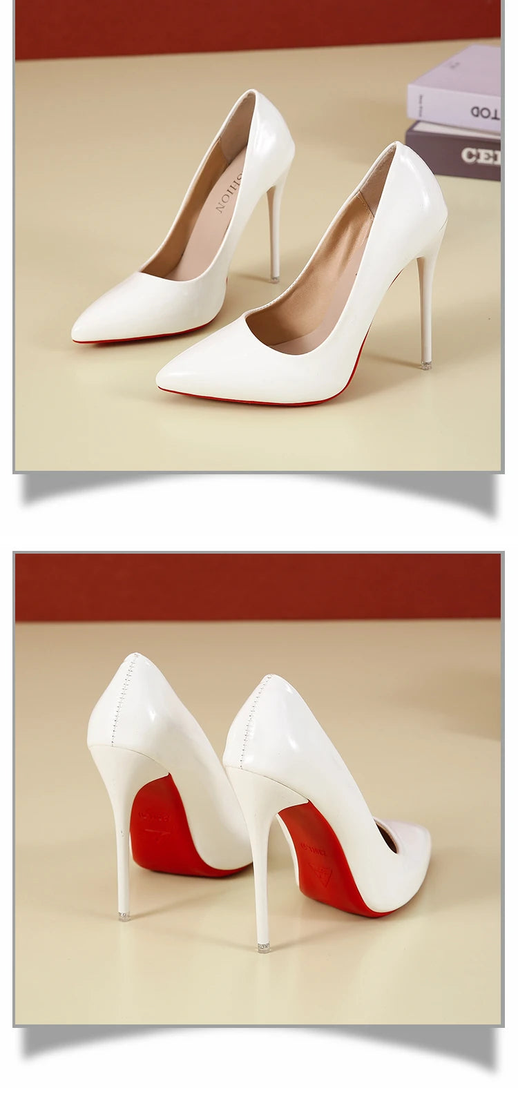 2025 Fashion High Heels 35-45 Plus Size Women Shoes 12cm Thin Stiletto Banquet Wedding Shoes Sexy Pointed Toe Ladies Party Shoes