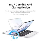 2026 Office Laptop Windows 11 intel core i7 8650U intel Atom x7 A3950 14.1 inch Notebook Computer PC 1920*1080P 12GB RAM 2TB SSD